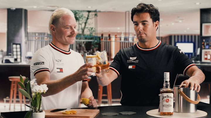 Jim Beam x Cadillac F1 Team Partnership - Valtteri Bottas and Sergio Perez