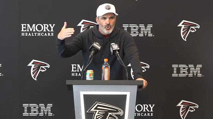 Kevin Stefanski is the new head coach of the Atlanta Falcons, and he overhauled the offensive coaching staff. Kevin Stefanski is the new head coach of the Atlanta Falcons, and he overhauled the offensive coaching staff.