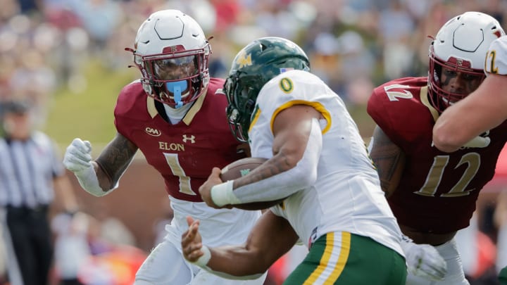 Elon DB Caleb Curtain