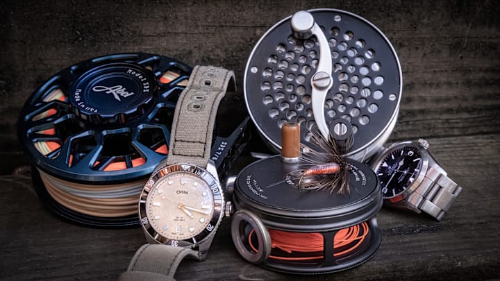 Quality watches and fly reels share the same spirit of craftsmanship – they’re built with care, meant to last, and get better the more you use them.