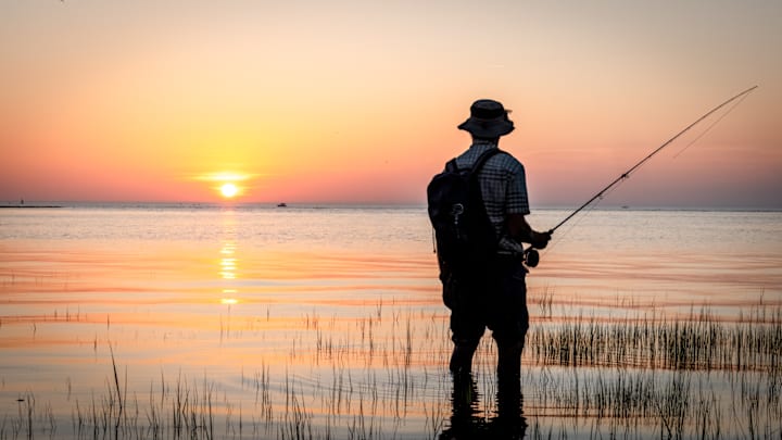 The ending of a very good day.