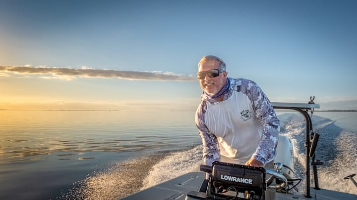Capt. Troy Perez feeling optimistic for the future of Mosquito Lagoon. Capt. Troy Perez feeling optimistic for the future of Mosquito Lagoon.