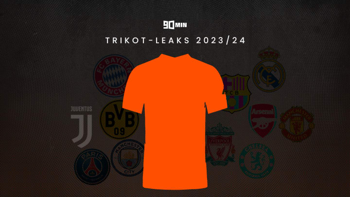 Die Trikots für die neue Saison 2023/24 (Leaks)