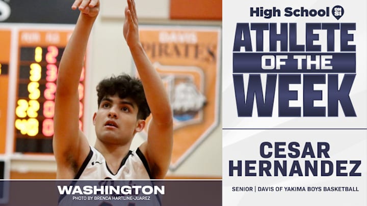 Davis' Cesar Hernandez voted SBLive WA athlete of week for Feb. 10-Feb. 15. Davis' Cesar Hernandez voted SBLive WA athlete of week for Feb. 10-Feb. 15.