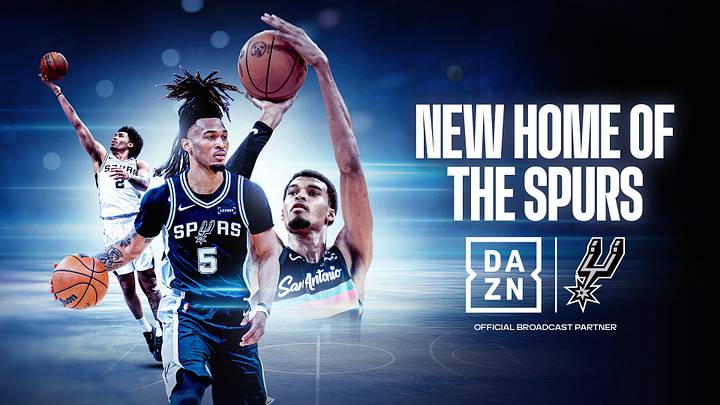 The San Antonio Spurs announced they have signed an exclusive, direct-to-consumer media partnership with DAZN for the 2026-27 season. The San Antonio Spurs announced they have signed an exclusive, direct-to-consumer media partnership with DAZN for the 2026-27 season.