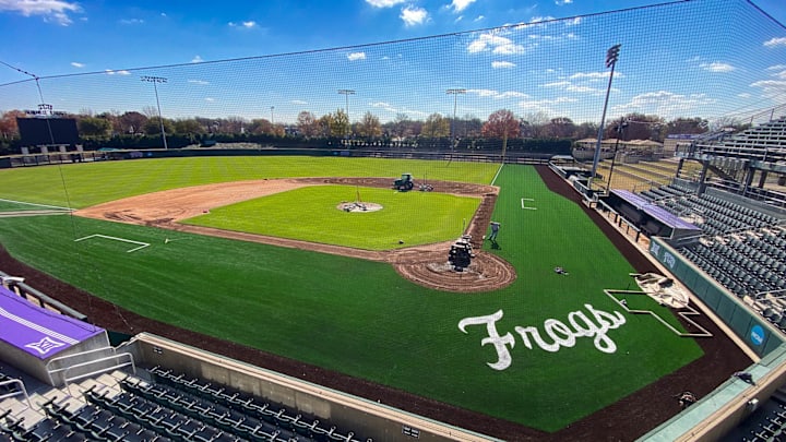TCU Baseball Field | Natural Surface Mainenance