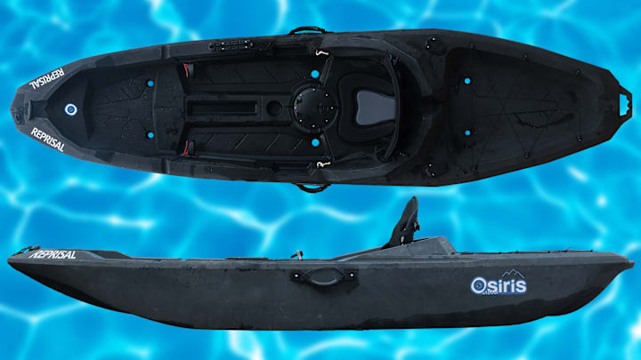 Glamour shots of the Reprisal kayak.