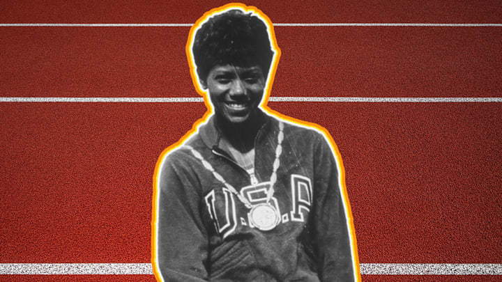 Olympic gold medalist Wilma Rudolph.
