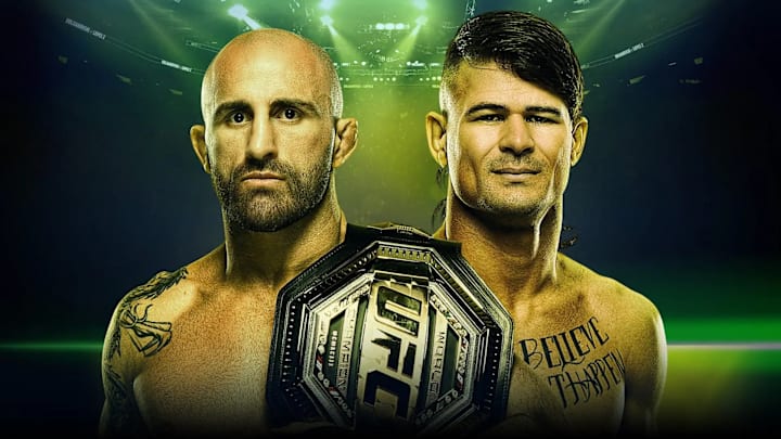 Promotiomal artwork for UFC 325