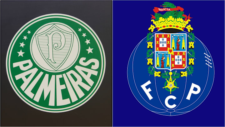 Palmeiras take on Porto. Palmeiras take on Porto.