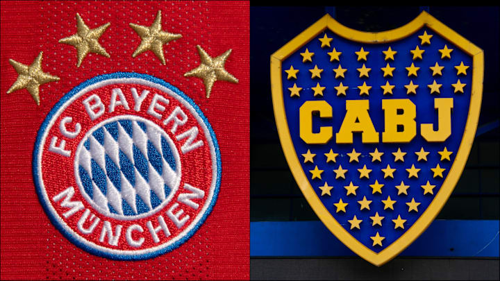 Bayern Munich face Boca Juniors.