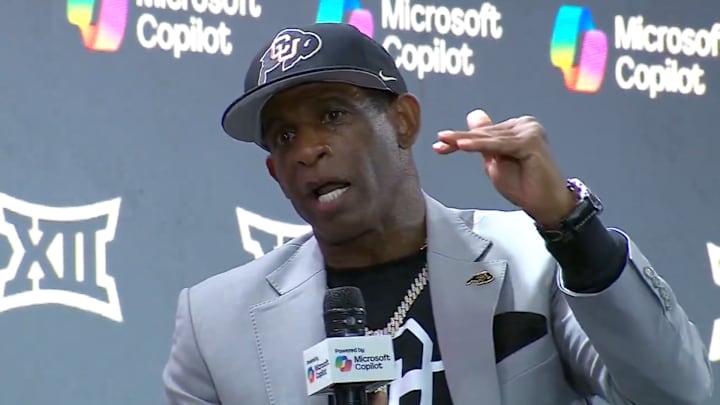 Deion Sanders didn’t hold back while speaking at Big 12 media days.