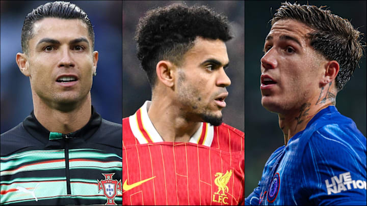 Cristiano Ronaldo, Luis Díaz and Enzo Fernández headline the gossip.