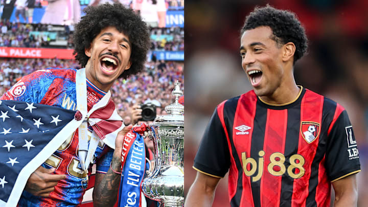 Chris Richards (left) and Tyler Adams (right) are two of the five American stars in the Premier League.