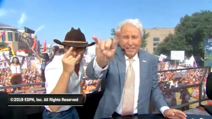 Lee Corso has authored many legendary moments before college football kickoffs on Saturday.