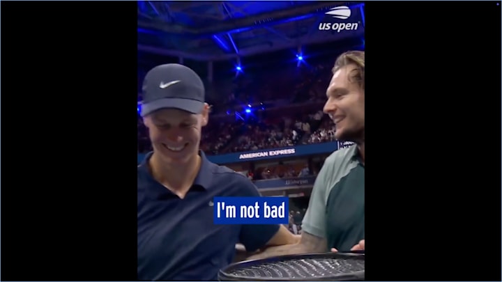 Alexander Bublik could not believe the talent that he was playing against in Jannik Sinner.