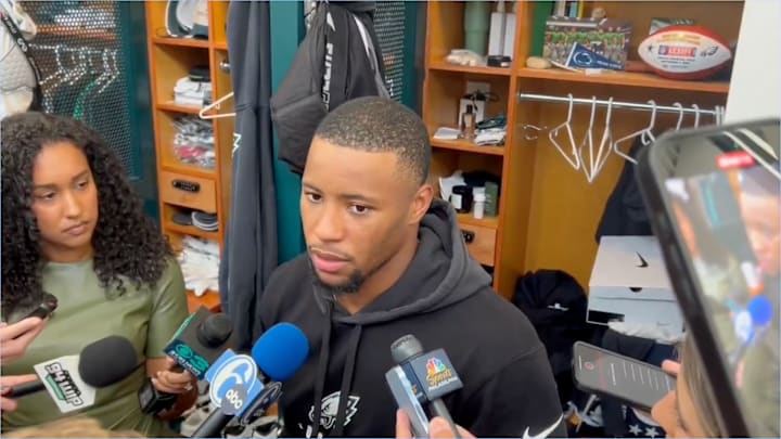 Saquon Barkley knows defenses are going to be trying to stop him first and foremost on the Eagles this year.