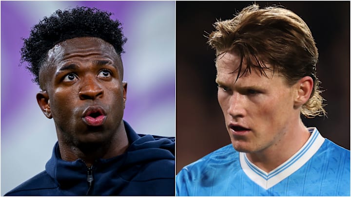 Vinícius Júnior (left) and Scott McTominay headline today’s gossip.