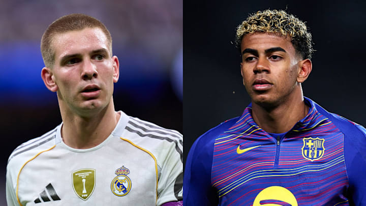 Franco Mastantuono (left) and Lamine Yamal are two of the most exciting young talents in Spain. Franco Mastantuono (left) and Lamine Yamal are two of the most exciting young talents in Spain.