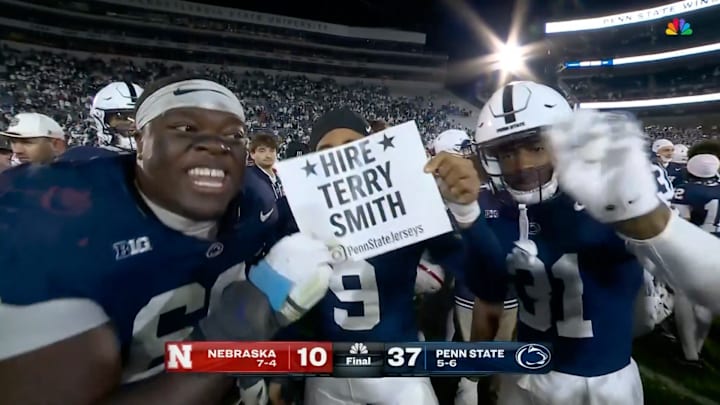 Penn State interim head coach Terry Smith is making his case to hold on to the job.