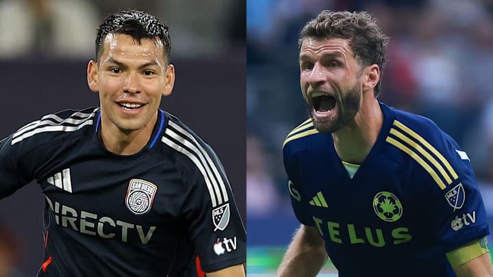 Hirving Lozano (left) and Thomas Müller could be game-defining players in the MLS Western Conference final. Hirving Lozano (left) and Thomas Müller could be game-defining players in the MLS Western Conference final.