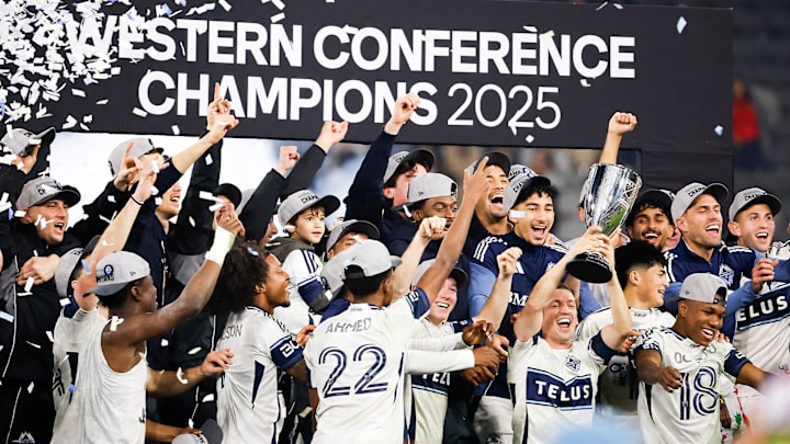 Vancouver Whitecaps FC won the Western Conference title in the 2025 MLS Cup playoffs. Vancouver Whitecaps FC won the Western Conference title in the 2025 MLS Cup playoffs.