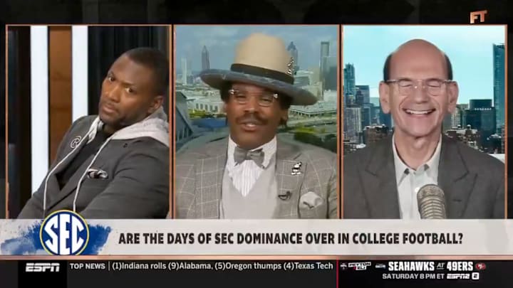 Despite a disappointing showing in the postseason, Cam Newton still thinks the SEC runs the college football world.
