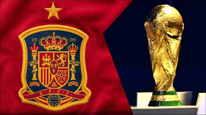 Spain is among the favorites to win the World Cup. Spain is among the favorites to win the World Cup.