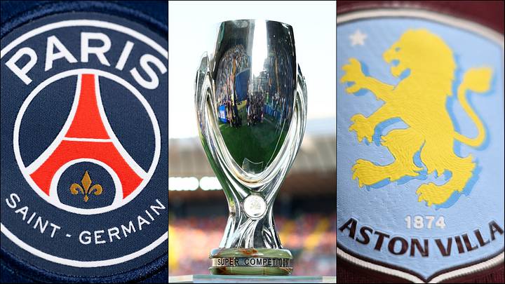 PSG Clash With Aston Villa in High-Stakes UEFA Super Cup: Follow Every Goal and Key Stat Live