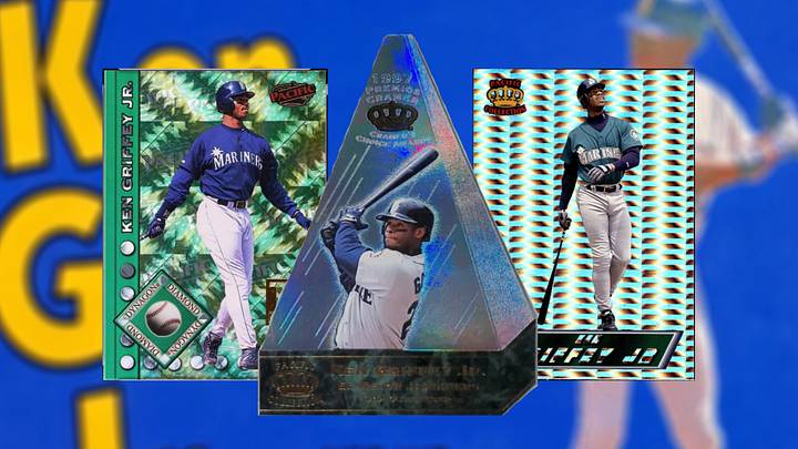 Die-cut, refractor, and candy bars, these are a few of the top Pacific Ken Griffey Jr. cards. Die-cut, refractor, and candy bars, these are a few of the top Pacific Ken Griffey Jr. cards.