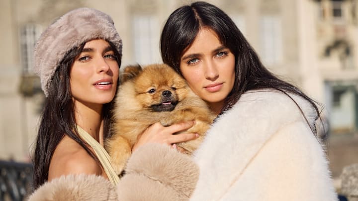 Renee and Elisha Herbert were photographed by Derek Kettela in Zurich, Switzerland.