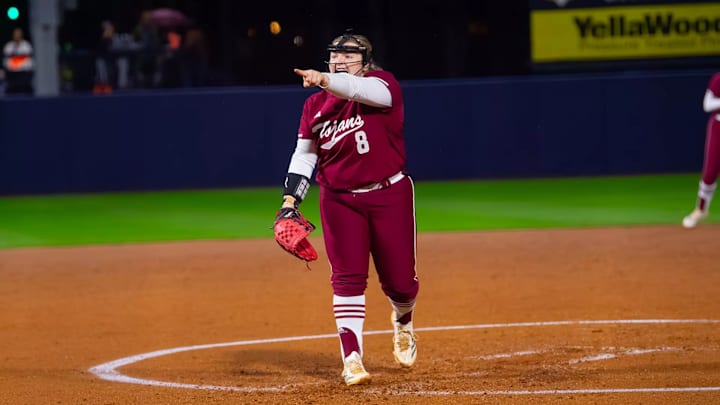 Ella Cunningham was the brunt of obscene chants from Southern Miss. 