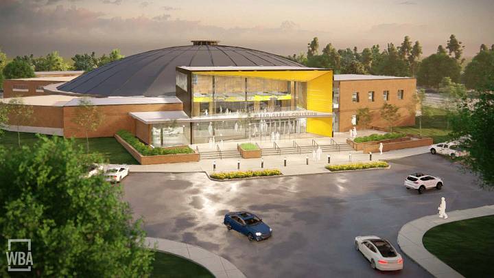 Rendering of Reed Green Coliseum Rendering of Reed Green Coliseum