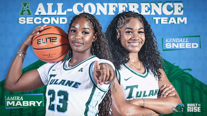 Tulane basketball duo Amira Mabry and Kendall Sneed have secured Preseason All American Conference Honors Tulane basketball duo Amira Mabry and Kendall Sneed have secured Preseason All American Conference Honors