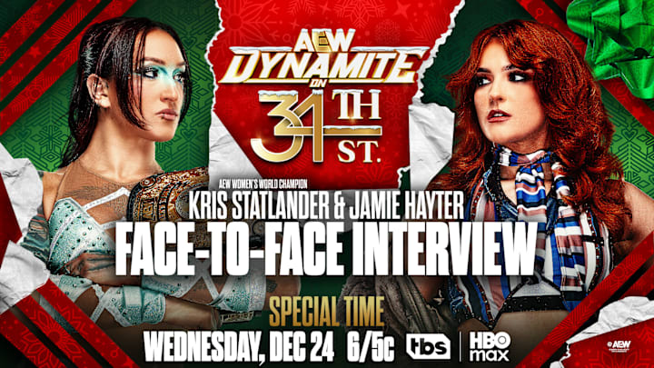 Kris Statlander and Jamie Hayter meet face-to-face