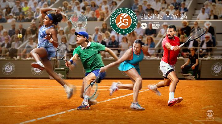 TNT Sports returns with Roland-Garros coverage for the second year in a row. TNT Sports returns with Roland-Garros coverage for the second year in a row.
