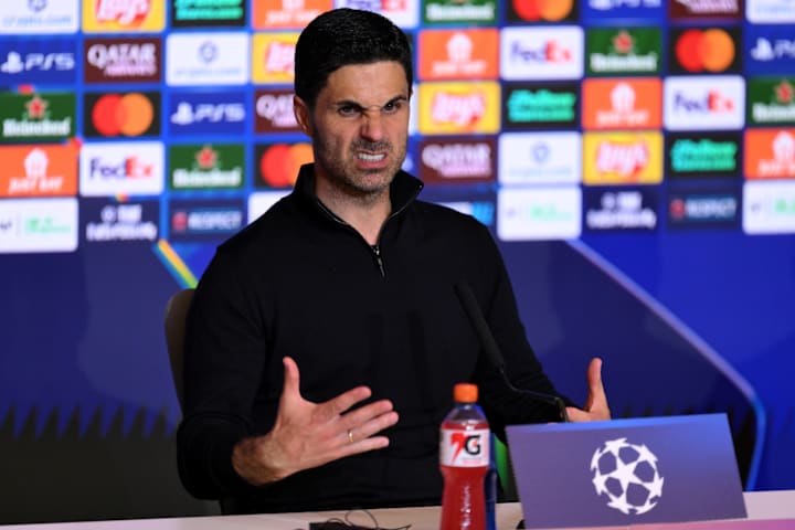 มิเกล อาร์เตต้า โกรธจัด