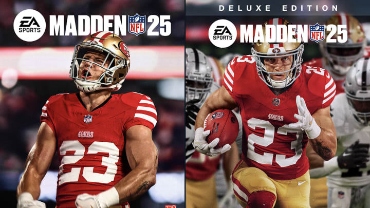 Christian McCaffrey is the first running back to appear on the cover of Madden in over 10 years. 