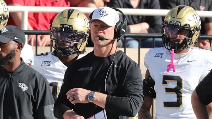 Central Florida Knights head coach Scott Frost