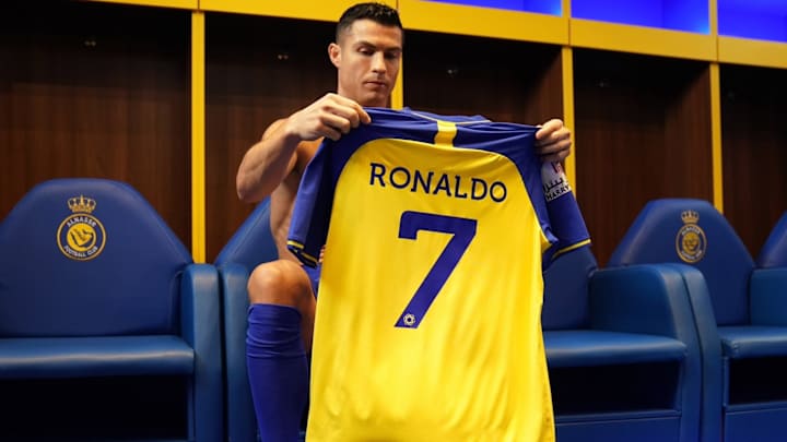 Cristiano Ronaldo foi apresentado nesta semana como novo atacante do clube saudita
