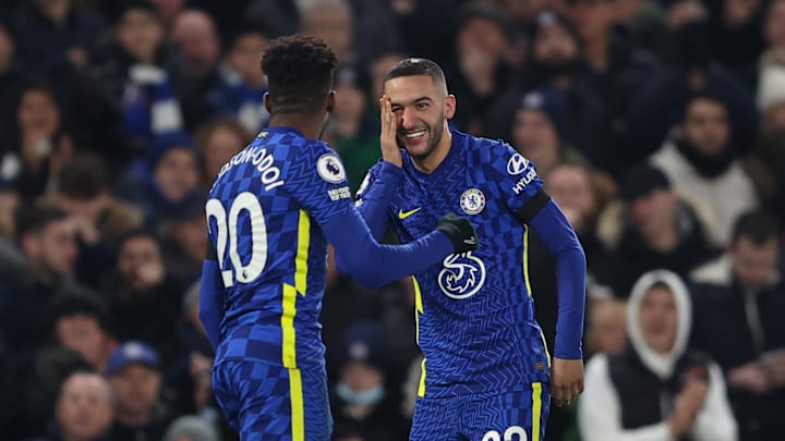 Hakim Ziyech buteur encore contre Tottenham. Hakim Ziyech buteur encore contre Tottenham.