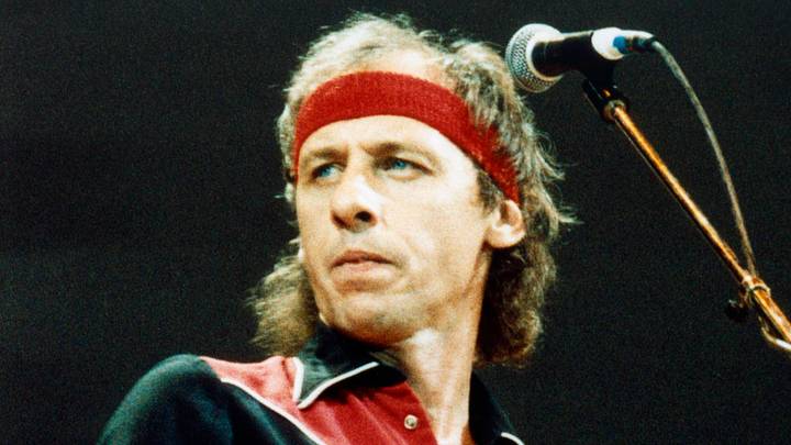 Photo of Mark KNOPFLER and LIVE AID and DIRE STRAITS
