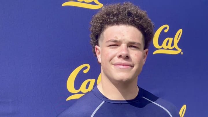 Cal linebacker Cade Uluave