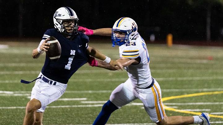 Chattahoochee defensive end George Attalah (23) was the winner of last week' Georgia High School Football Player of the Week. Chattahoochee defensive end George Attalah (23) was the winner of last week' Georgia High School Football Player of the Week.