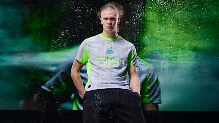 Man City’s new third kit is here.