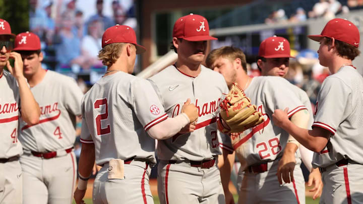 Alabama pitcher Zane Adams (20). (Image credit: Alabama Athletics)