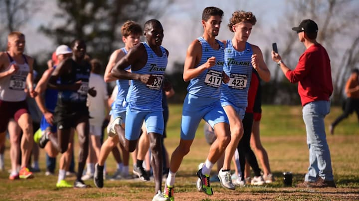 Tulane men's cross country claimed a school first, winning the South Central Regional