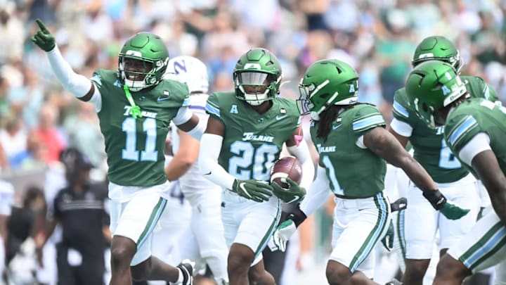 Tulane Defenders Celebrating Tulane Defenders Celebrating
