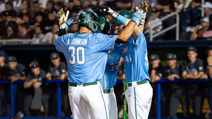 Tulane baseball Nate Johnson