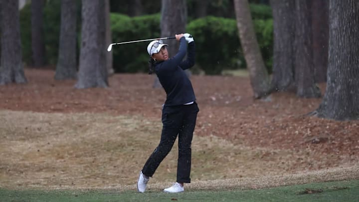 Northwestern senior golfer Lauren Nguyen during the Darius Rucker Intercollegiate from March 3-5, 2025.